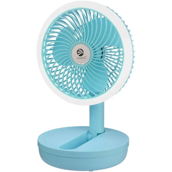 پنکه رومیزی شارژی تاشو دیپکینگ مدل DK-122