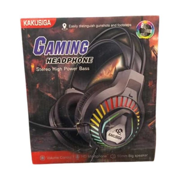 هدفون گیمینگ کاکوسیگا KSC-849 سری WOMEI ( جعبه خراب )
