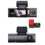 دوربین ثبت وقایع 3 لنز 4k برند Connect مدل CN-A25 4K WiFi