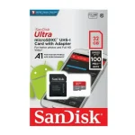 رم میکرو ۳۲ گیگ سن دیسک SanDisk Ultra U1 C10 100MB/s
