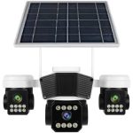 دوربین امنیتی خورشیدی اوکم مدل TL3 با 3 لنز 12 مگاپیکسل سیم‌کارتی 4G