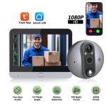 دوربین چشمی درب ساختمان دیجیتال مدل تویا (TUYA)