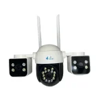 دوربین سیمکارت خور چرخشی سه لنزه S302 4G Smart Camera