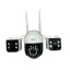 دوربین سیمکارت خور چرخشی سه لنزه S302 4G Smart Camera