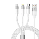 کابل تبدیل USB به USB-C | microUSB | لایتنینگ تسکو مدل TCT 111 طول 1.2 متر